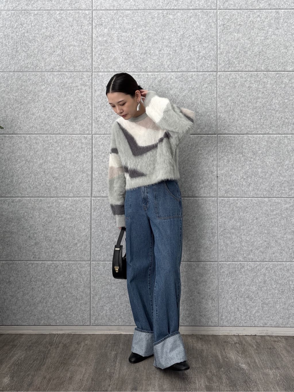 ayanoさんの「INDIVI｜ロールアップデニム」を使ったコーディネート