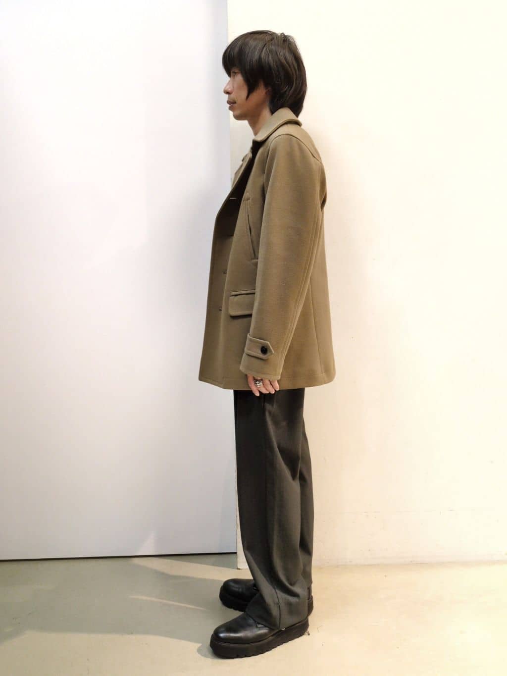 takeさんの「THE SHOP TK｜ウーリックシングルPジャケット」を使ったコーディネート