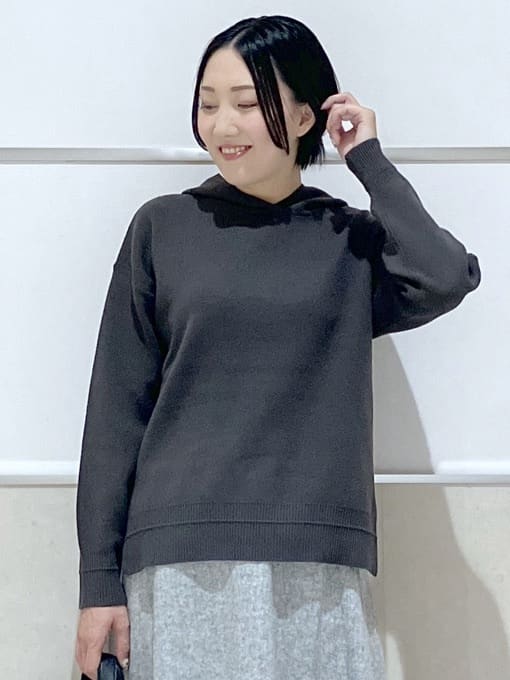 eriko さんの「Dessin｜【撥水・2WAY】ミュラーダウンコートミドル丈」を使ったコーディネート