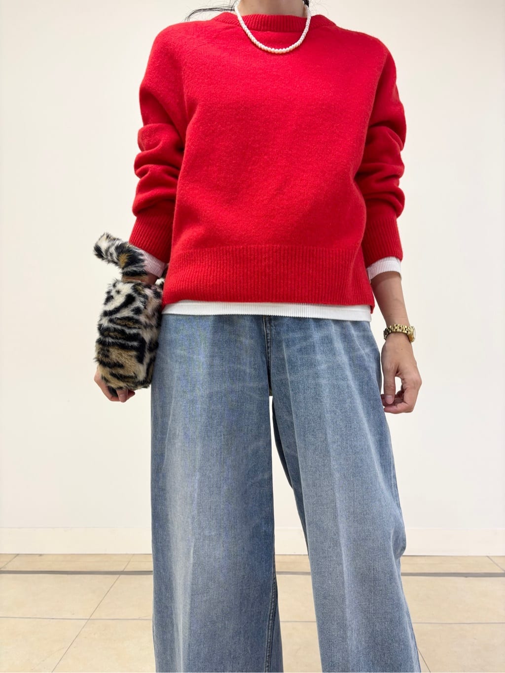 YOKOTAさんの「DRESSTERIOR｜◆【洗える/リブベロア】シアーリブベロアカットソー」を使ったコーディネート