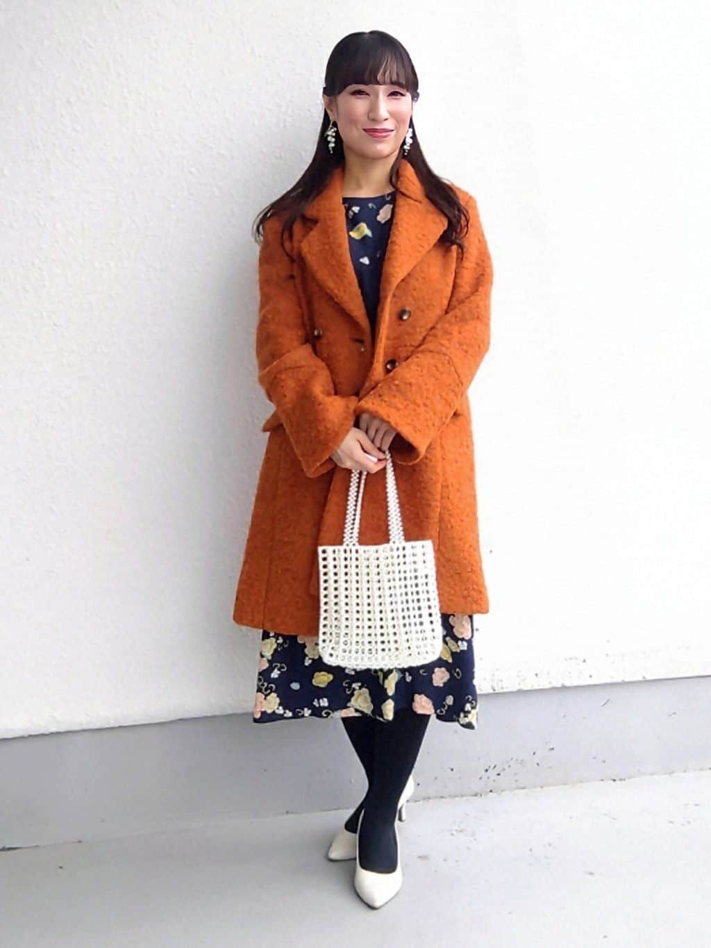 keinaさんの「SunaUna｜【COLLECTION LINE】ブークレーコート」を使ったコーディネート