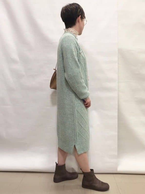 なっちゃんさんの「SHOO･LA･RUE｜【S-LL】上品なレースハイネックトップス」を使ったコーディネート