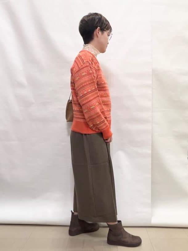なっちゃんさんの「SHOO･LA･RUE｜【S-LL】上品なレースハイネックトップス」を使ったコーディネート