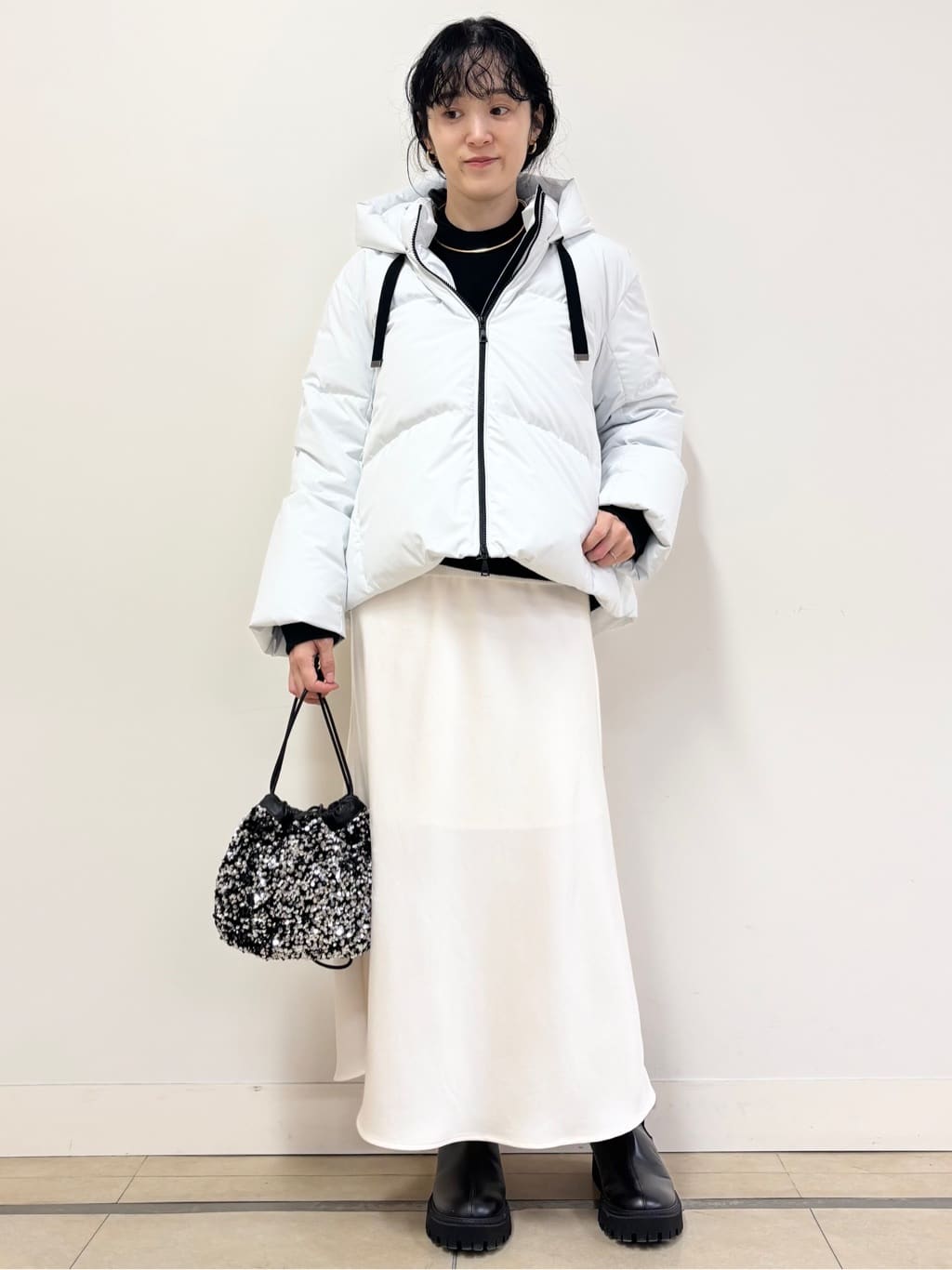 YOKOTAさんの「DRESSTERIOR｜◆【洗える/7色展開】ウォッシャブルコットンカシミヤニット」を使ったコーディネート