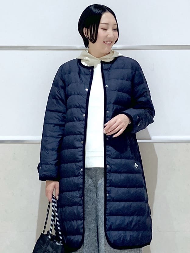 eriko さんの「Dessin｜【洗える／体型カバー】ちょうどいいニットパーカ」を使ったコーディネート