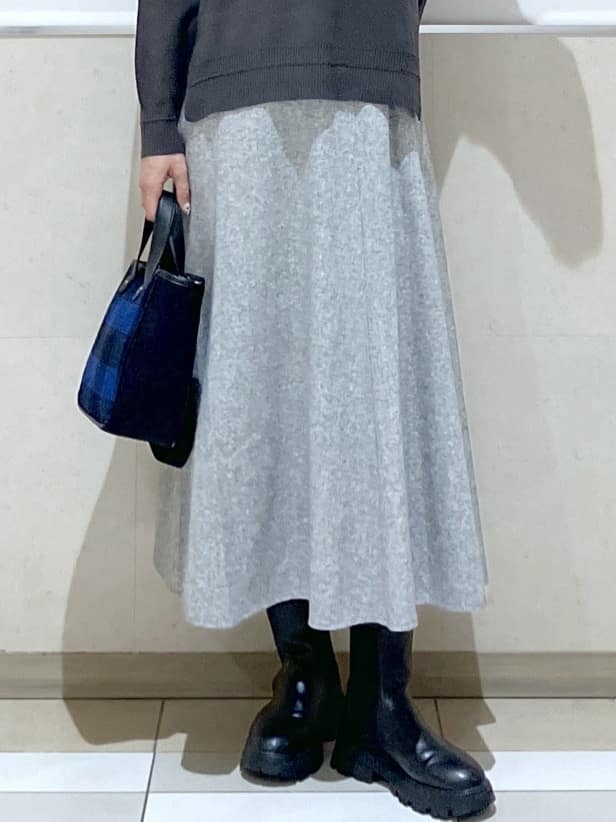 eriko さんの「Dessin｜【撥水・2WAY】ミュラーダウンコートミドル丈」を使ったコーディネート