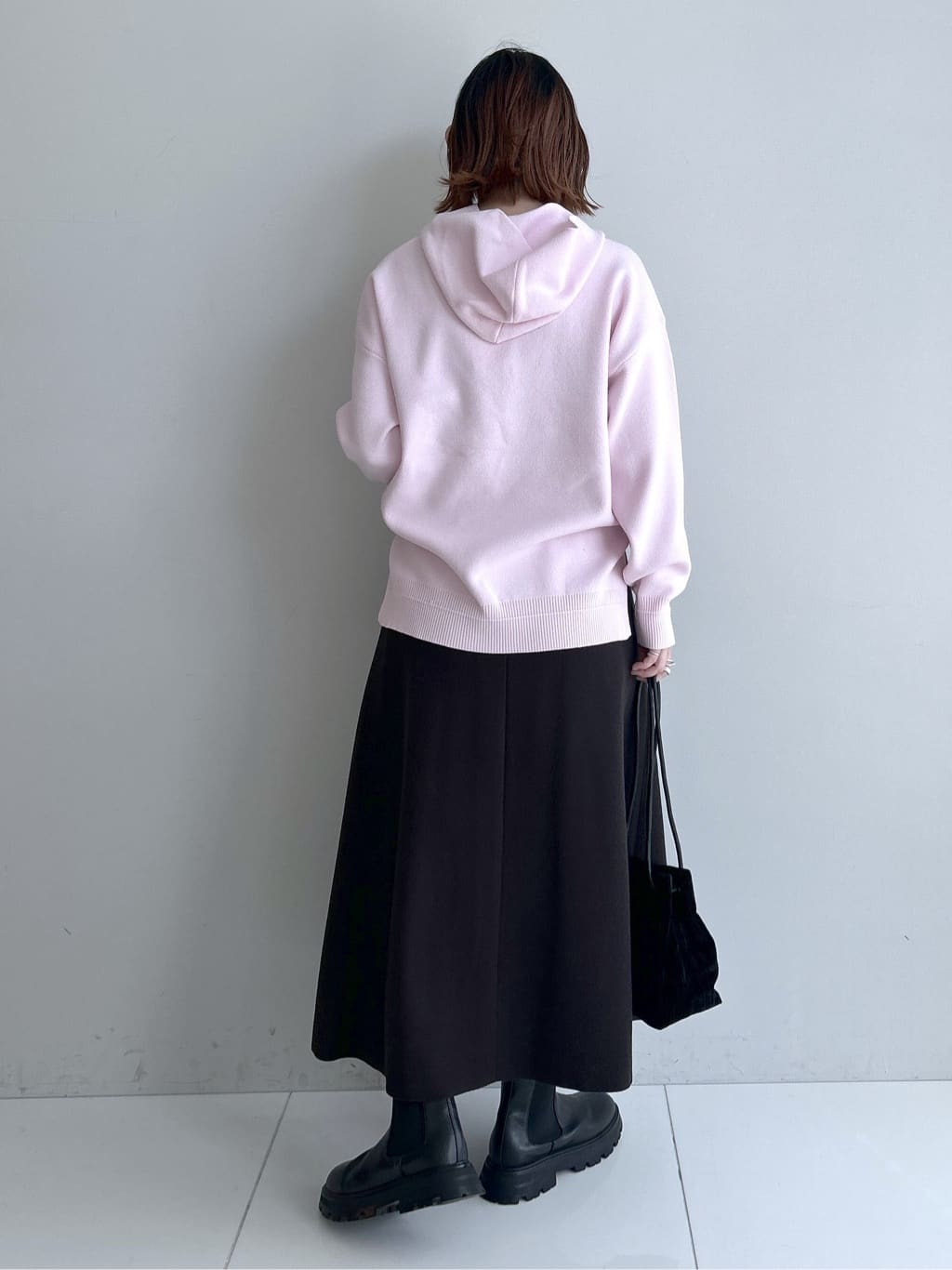 Hirokaさんの「Dessin｜【洗える／体型カバー】ちょうどいいニットパーカ」を使ったコーディネート
