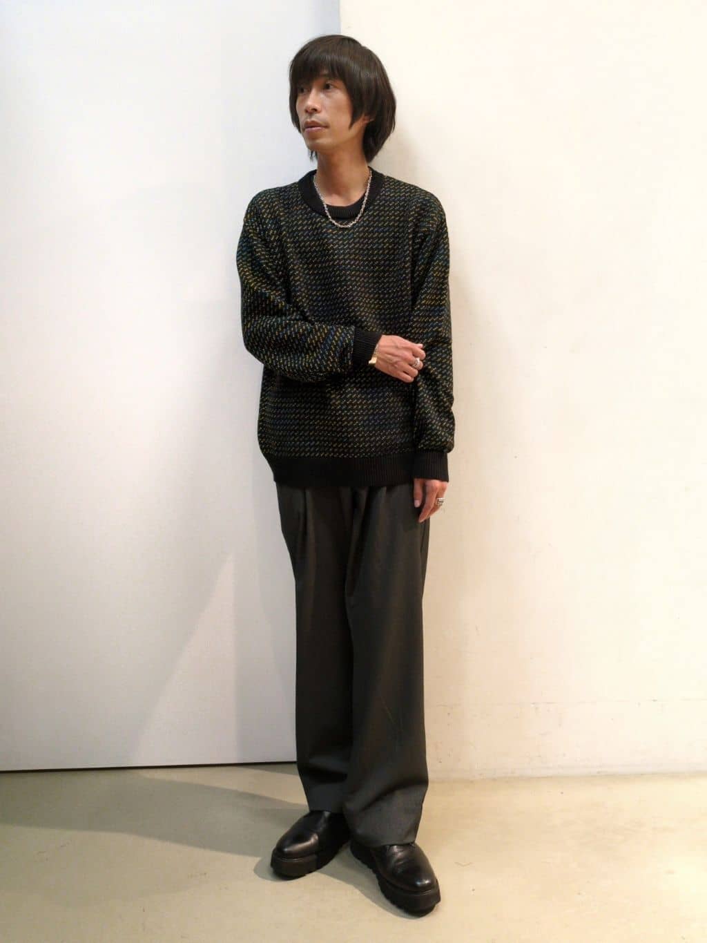 takeさんの「THE SHOP TK｜ウーリックシングルPジャケット」を使ったコーディネート