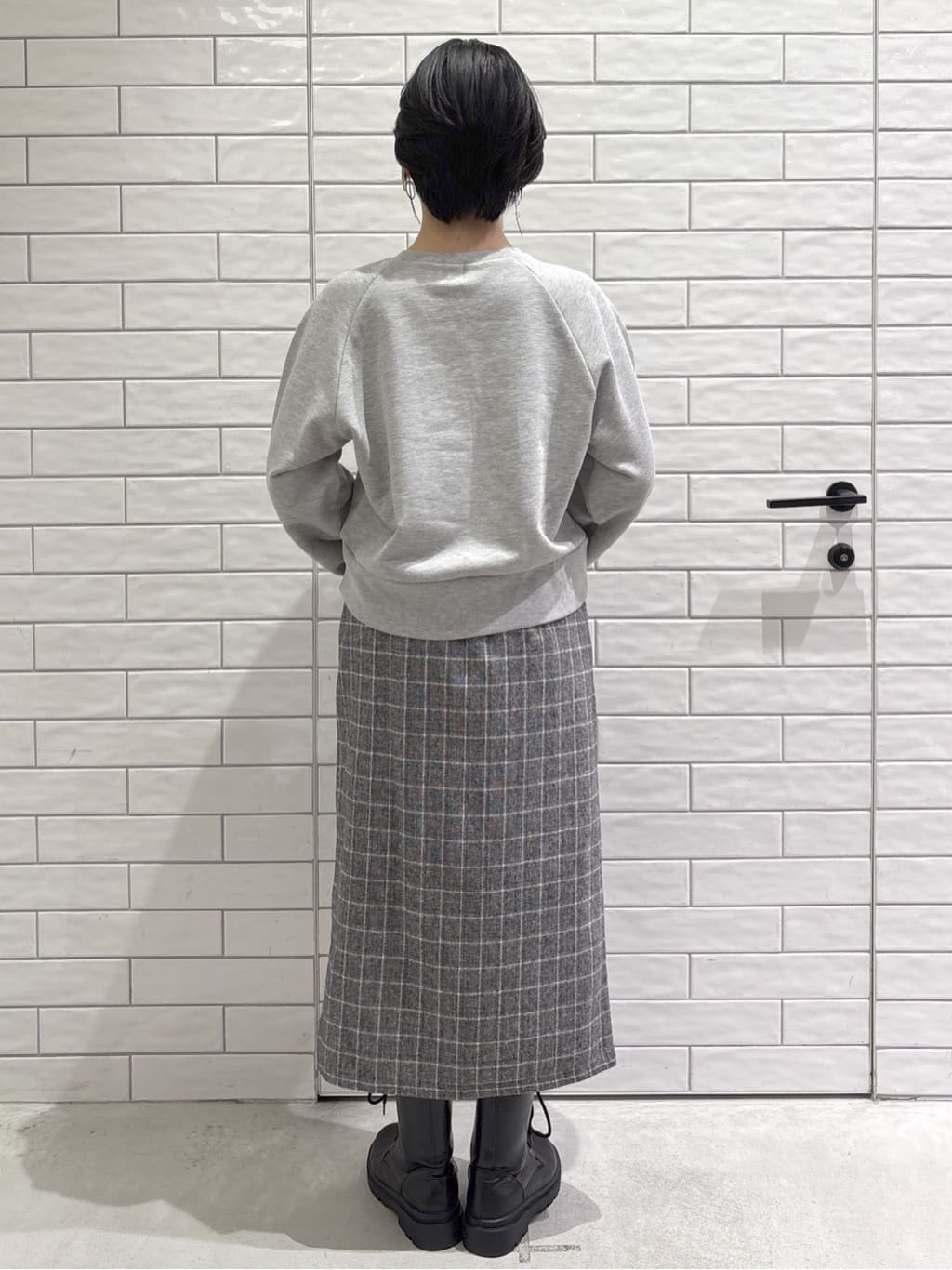 ayumiさんの「OPAQUE.CLIP｜《Mickey Mouse》プリントアソートスウェット【洗濯機OK】」を使ったコーディネート