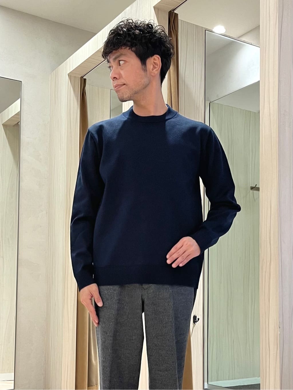 URAさんの「TAKEO KIKUCHI｜【Sサイズ～】尾州織 ピンヘッドムリネ ジャケット」を使ったコーディネート