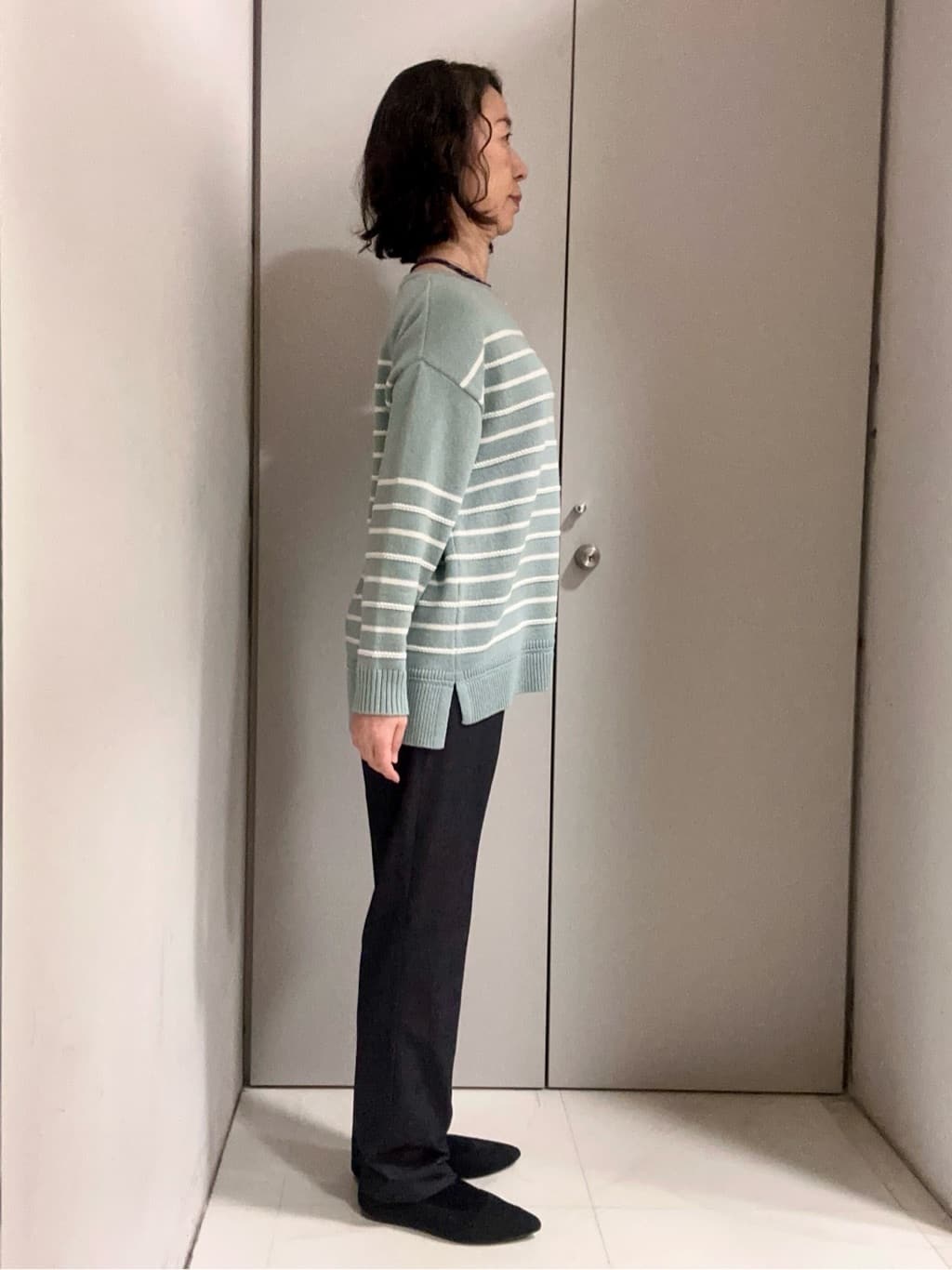 Kouさんの「Reflect｜【高身長さんに嬉しい長め丈追加！／私のパンツ／すっきり見え◎】テーパードパンツ」を使ったコーディネート