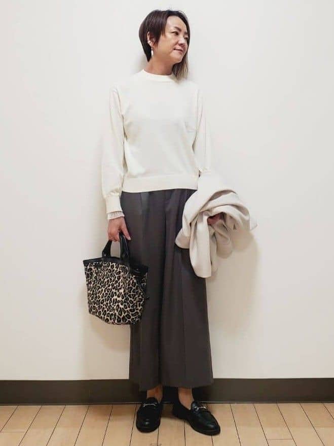 yuuさんの「Reflect｜【ゆったりシルエット】ジャージメルトンコクーンジャケット」を使ったコーディネート