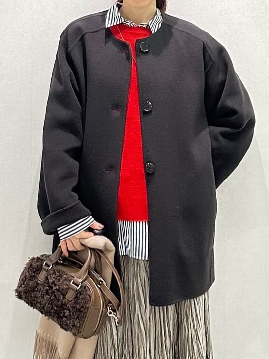 Miwaさんの「UNTITLED｜【アンサンブル可/洗える】ウールミラノリブニット」を使ったコーディネート