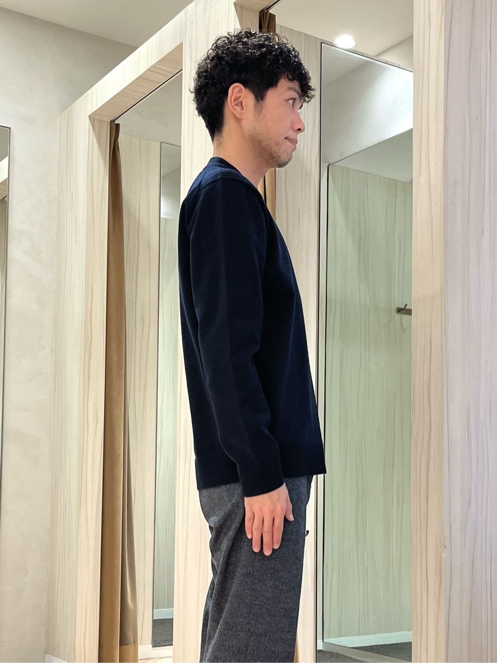 URAさんの「TAKEO KIKUCHI｜【Sサイズ～】尾州織 ピンヘッドムリネ ジャケット」を使ったコーディネート