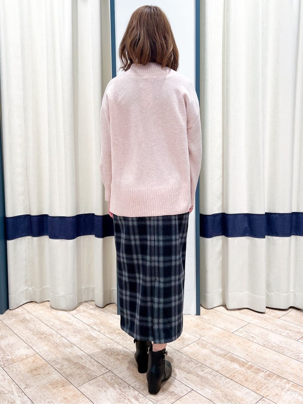 SAYAKAさんの「grove｜フェイクムートンボアジャケット」を使ったコーディネート