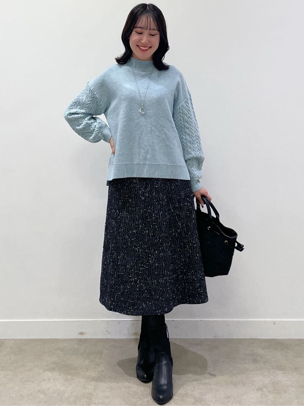 yukariさんの「Reflect｜【SS-4Lサイズ】フーデッドミドルダウンコート」を使ったコーディネート