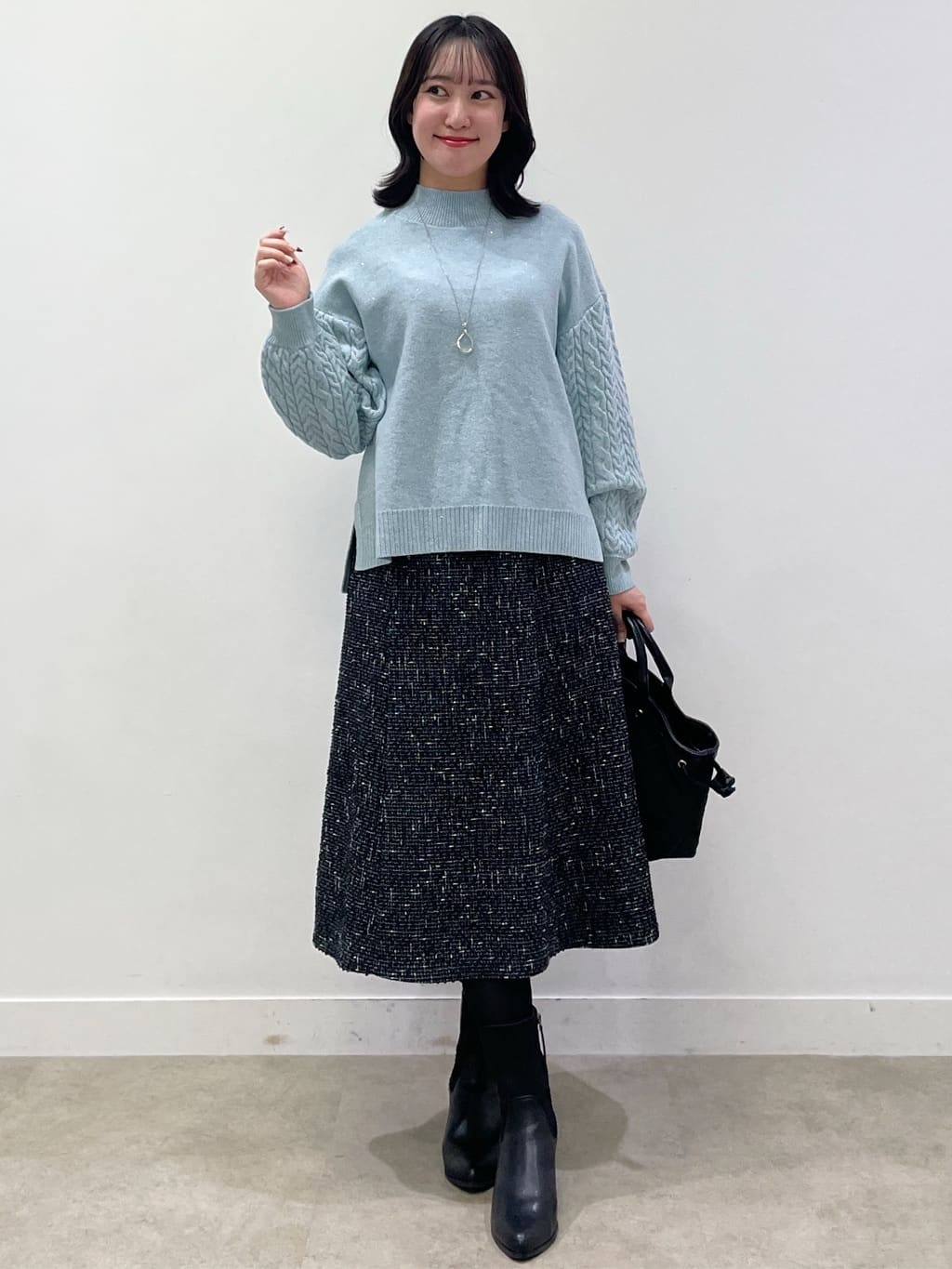 yukariさんの「Reflect｜【SS-4Lサイズ】フーデッドミドルダウンコート」を使ったコーディネート