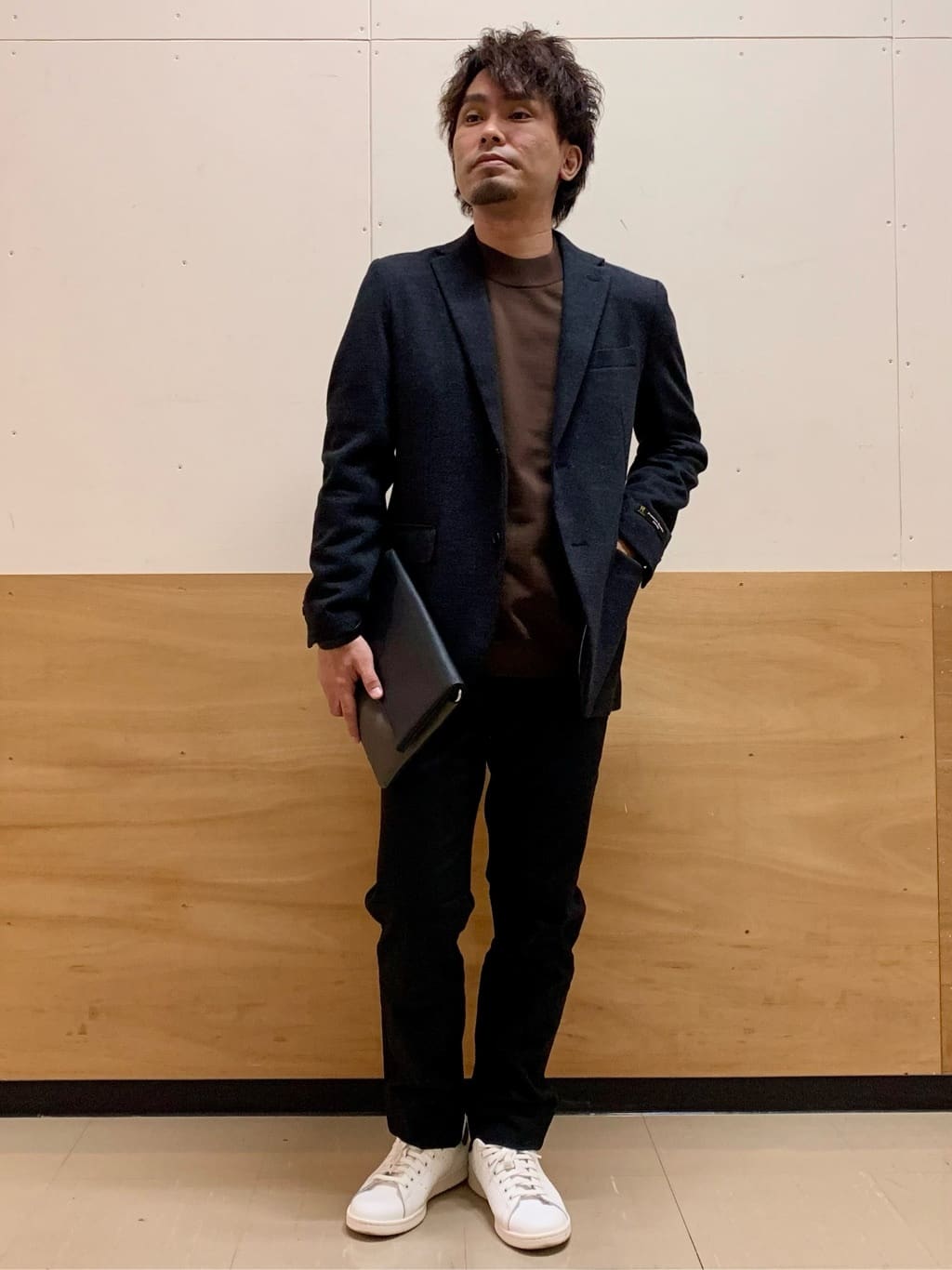 MATUさんの「THE SHOP TK｜尾州ホームスパンジャケット」を使ったコーディネート