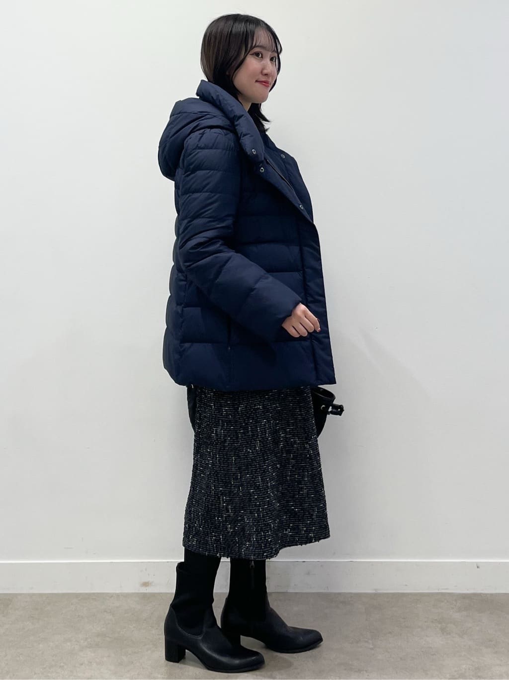 yukariさんの「Reflect｜【SS-4Lサイズ】フーデッドミドルダウンコート」を使ったコーディネート