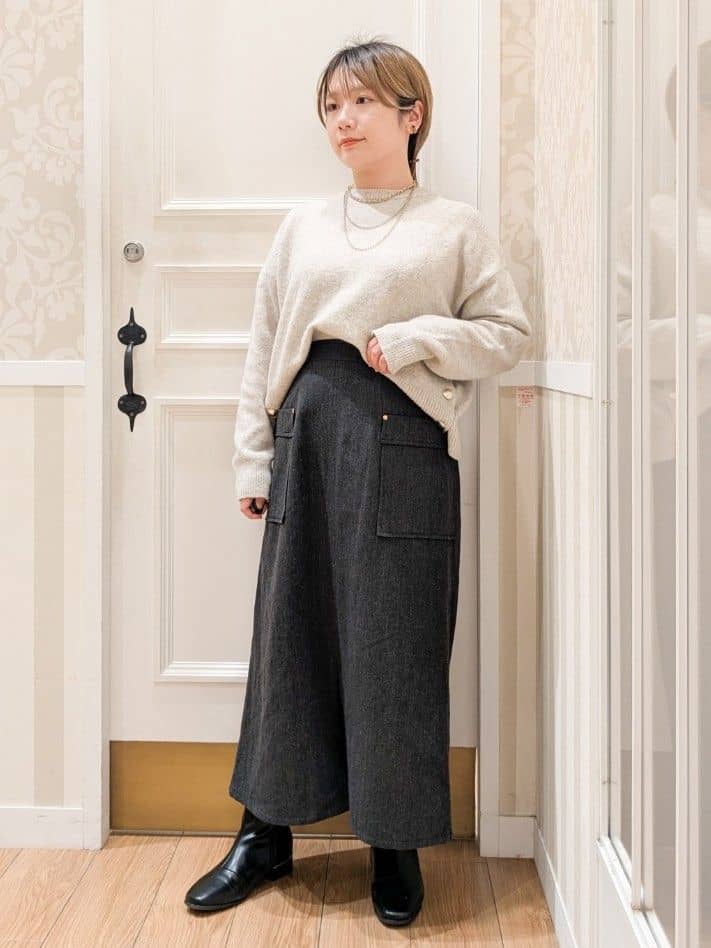 minさんの「grove｜【名品アウター/3WAY・はっ水】ボアライナー付マウンテンパーカ」を使ったコーディネート