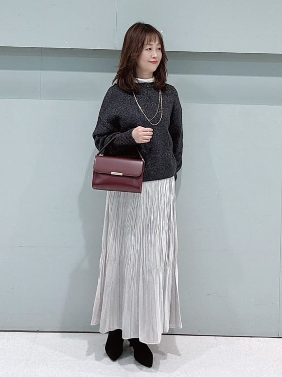 makiさんの「UNTITLED｜【スタイリッシュ／オンオフ兼用】ウールチェスターコート」を使ったコーディネート
