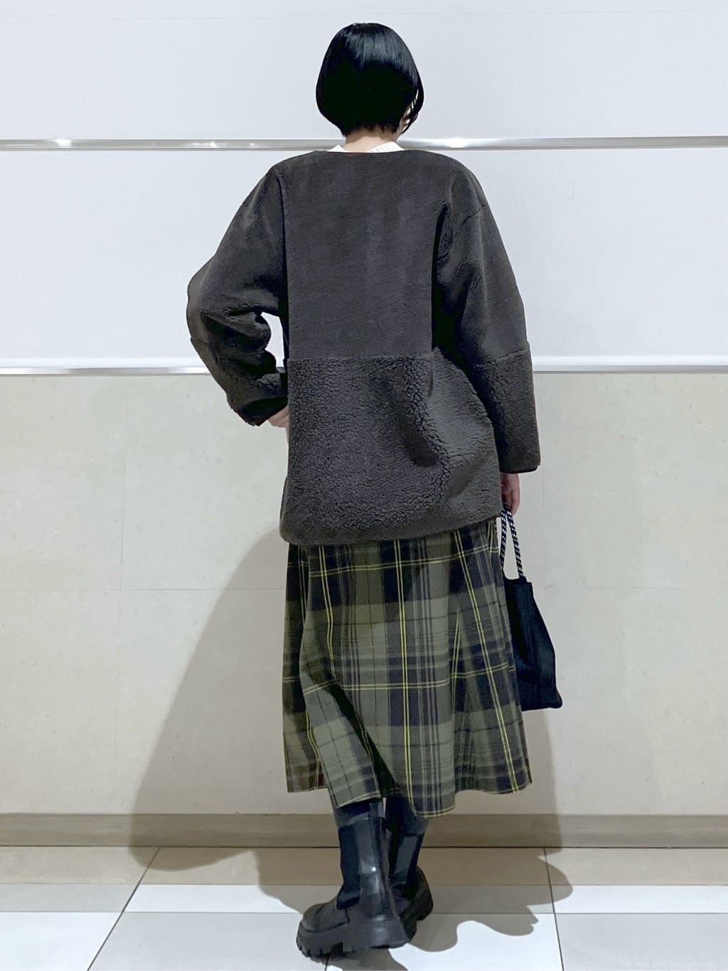 eriko さんの「Dessin｜【2WAY】フェイクムートンコート」を使ったコーディネート