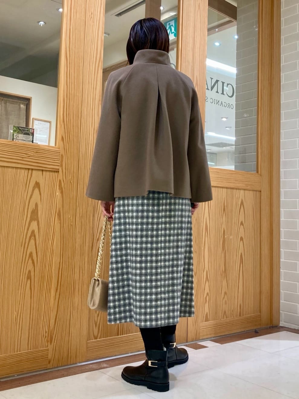 ゆうさんの「UNTITLED｜【洗える】スポンディッシュ ケーブル柄ニット」を使ったコーディネート
