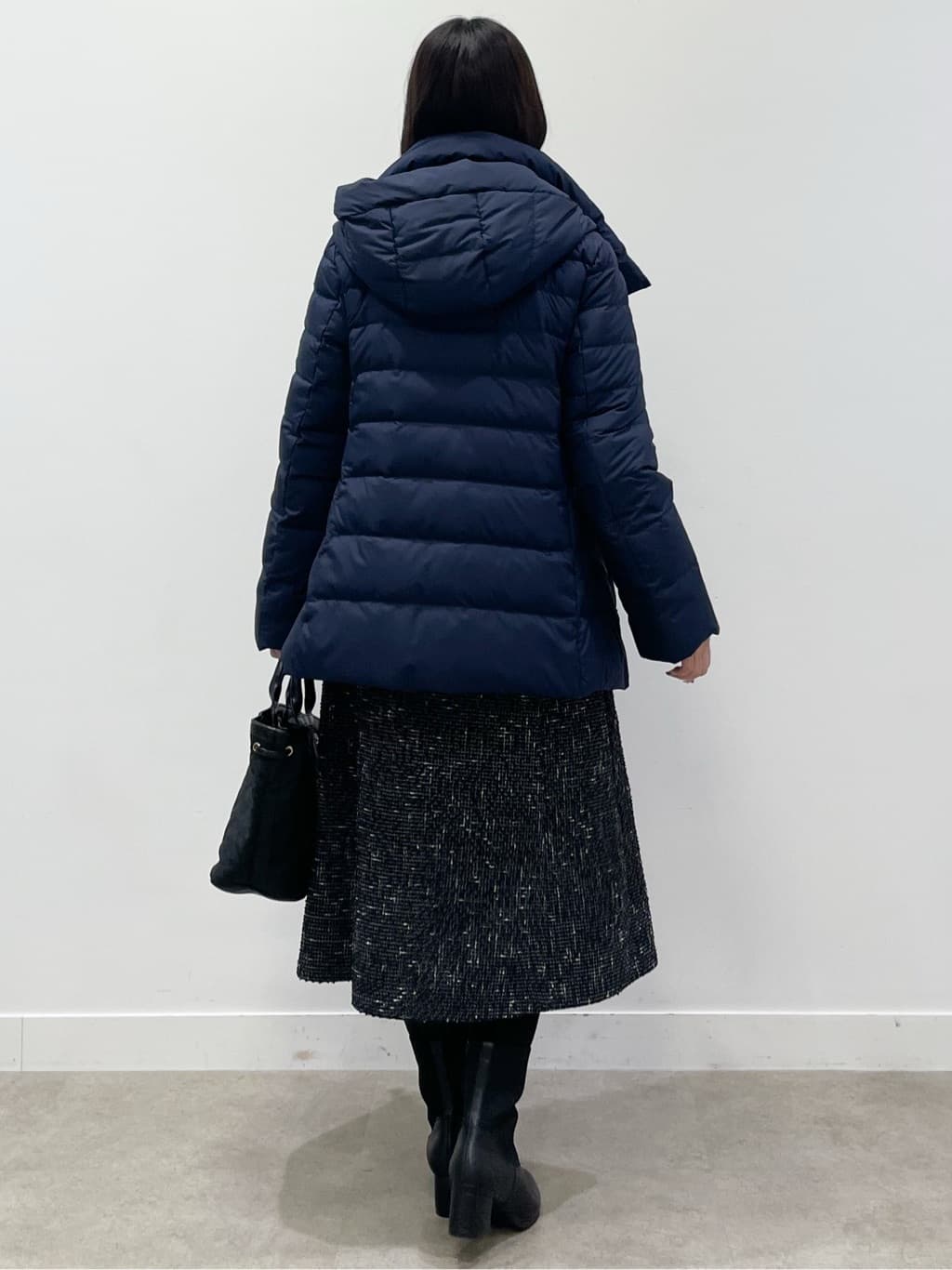 yukariさんの「Reflect｜【SS-4Lサイズ】フーデッドミドルダウンコート」を使ったコーディネート