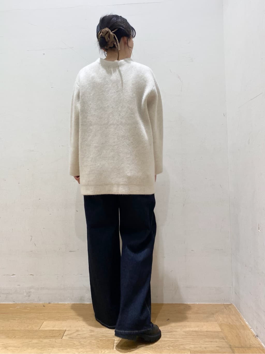 みなみさんの「OPAQUE.CLIP｜ストレッチバギーデニム【洗濯機洗い可】《SS～LL》」を使ったコーディネート