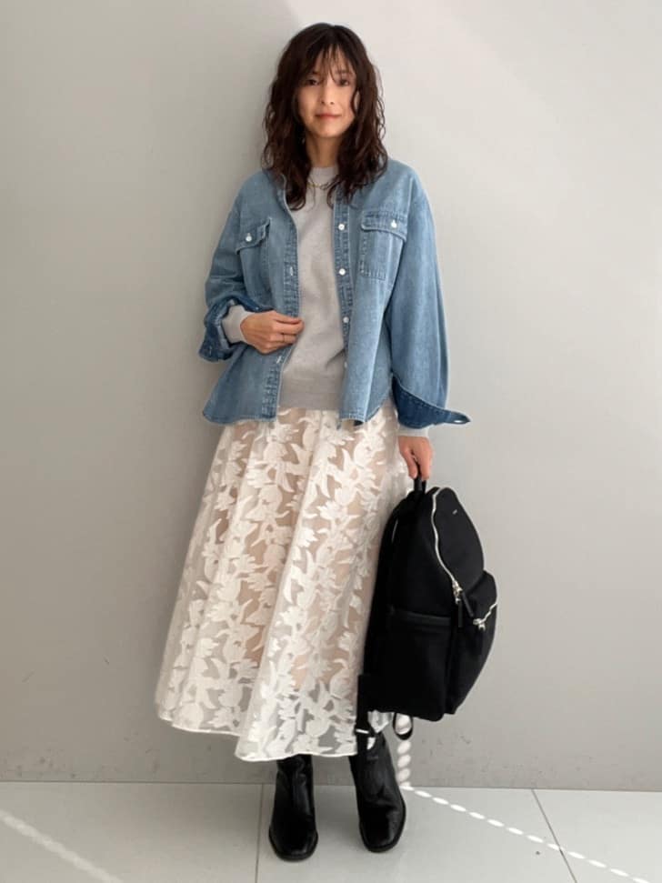 misaさんの「DRESSTERIOR｜【再入荷/荷重軽減】サスペンションマルチポケットリュック」を使ったコーディネート