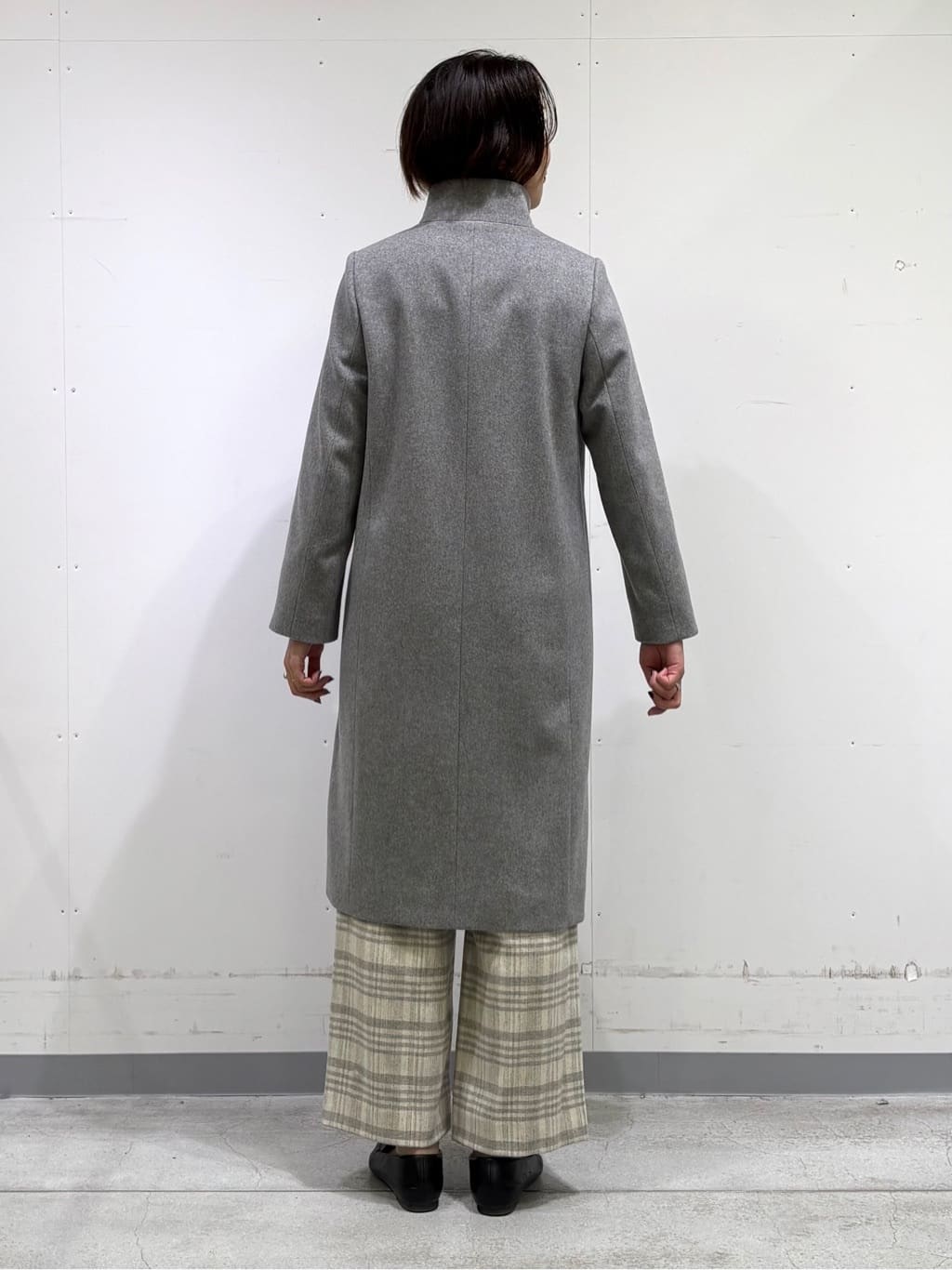 yuriさんの「INDIVI｜【洗える／毛玉になりにくい】エクストラファインウール リブタートルニット」を使ったコーディネート