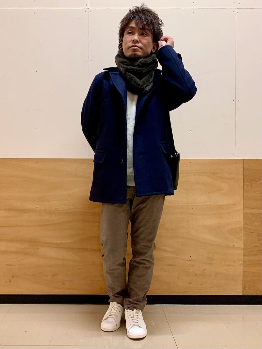 MATUさんの「THE SHOP TK｜ウーリックシングルPジャケット」を使ったコーディネート