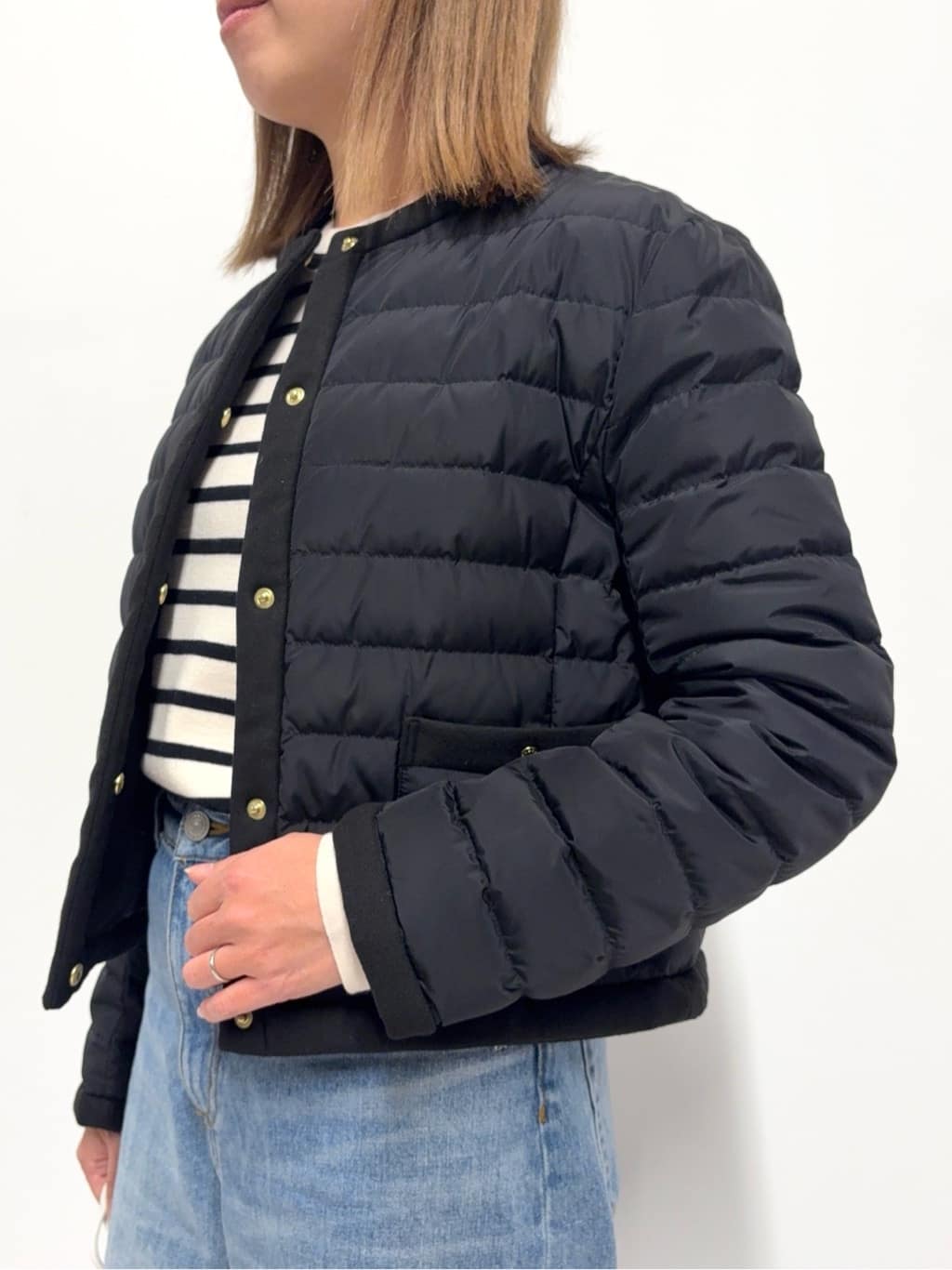 Nishijimaさんの「DRESSTERIOR｜ヴィンテージ加工ワイドデニムパンツ」を使ったコーディネート