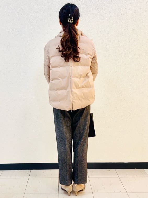 ⭐︎Eimi⭐︎さんの「Reflect｜【すっきりシルエット】ショート丈ダウンコート」を使ったコーディネート