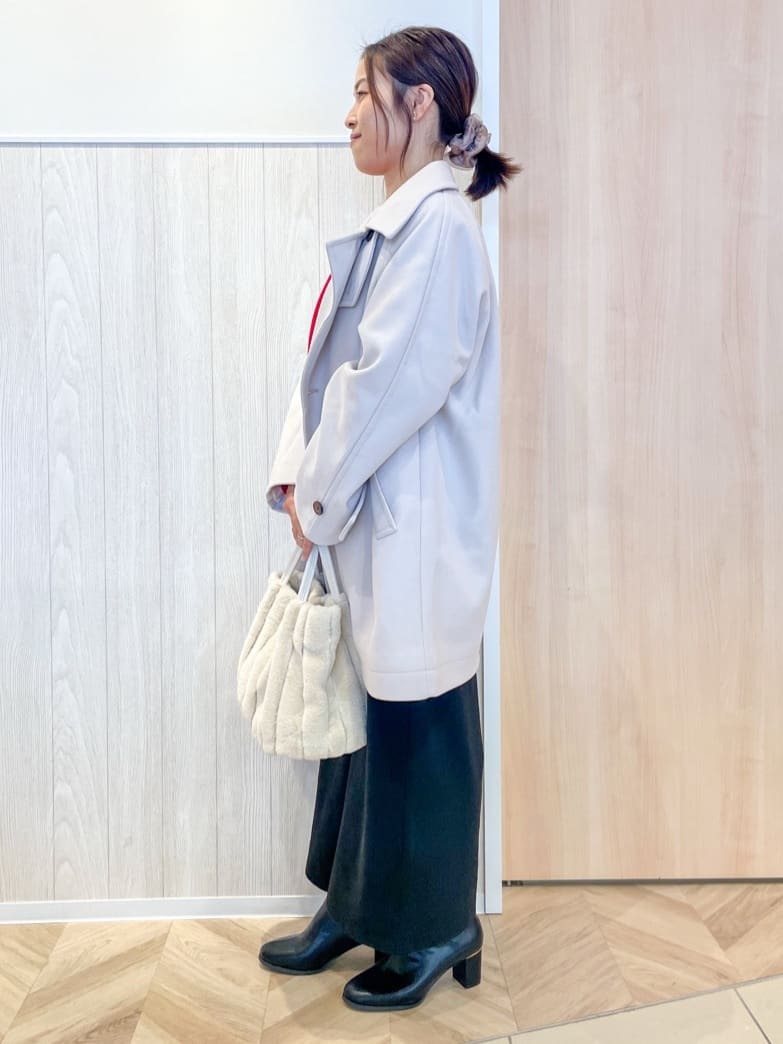 tomoさんの「SHOO･LA･RUE｜【着丈選べる/きっと虜になる】あったかもちもち ワイドパンツ」を使ったコーディネート