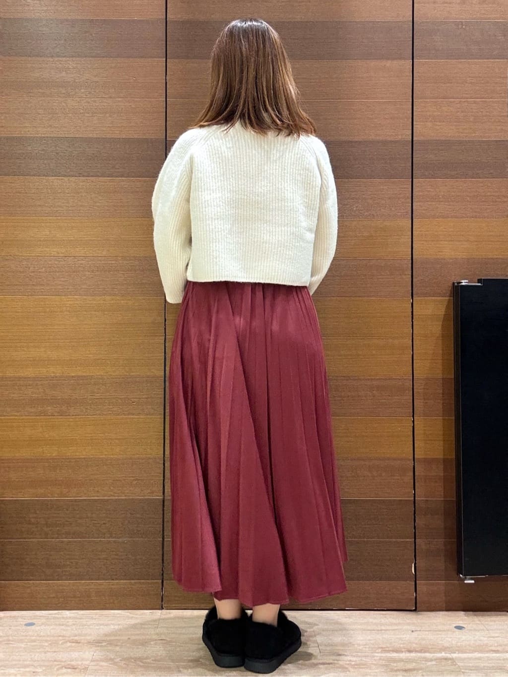 yumeさんの「OPAQUE.CLIP｜カシミヤブレンドウールミドルピーコート」を使ったコーディネート