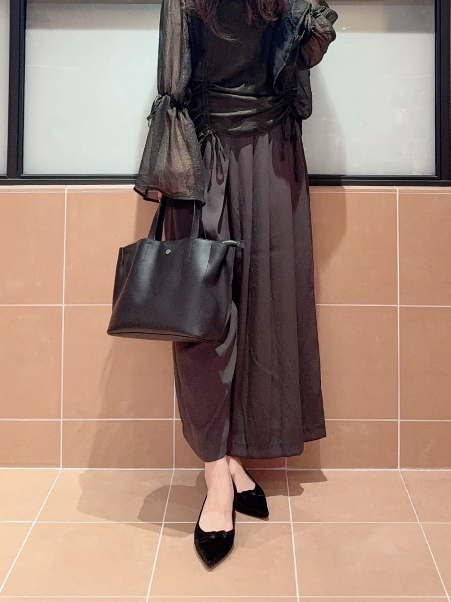 kaoriさんの「ESPERANZA｜肩楽 2WAYミニトートバッグ」を使ったコーディネート