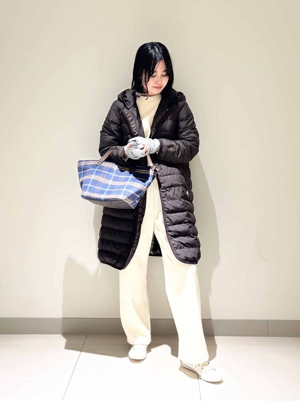 mayuさんの「Dessin｜【洗える】クルーネックワイドニット」を使ったコーディネート