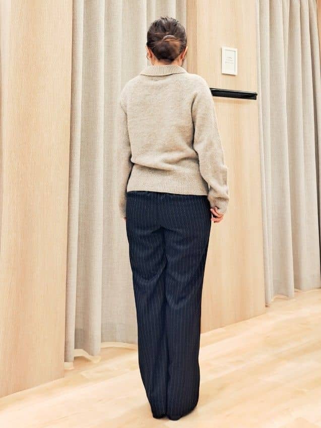 ふるさんの「grove｜【あったか裏起毛】かっこよさも穿き心地も叶える、優秀スラックスパンツ」を使ったコーディネート