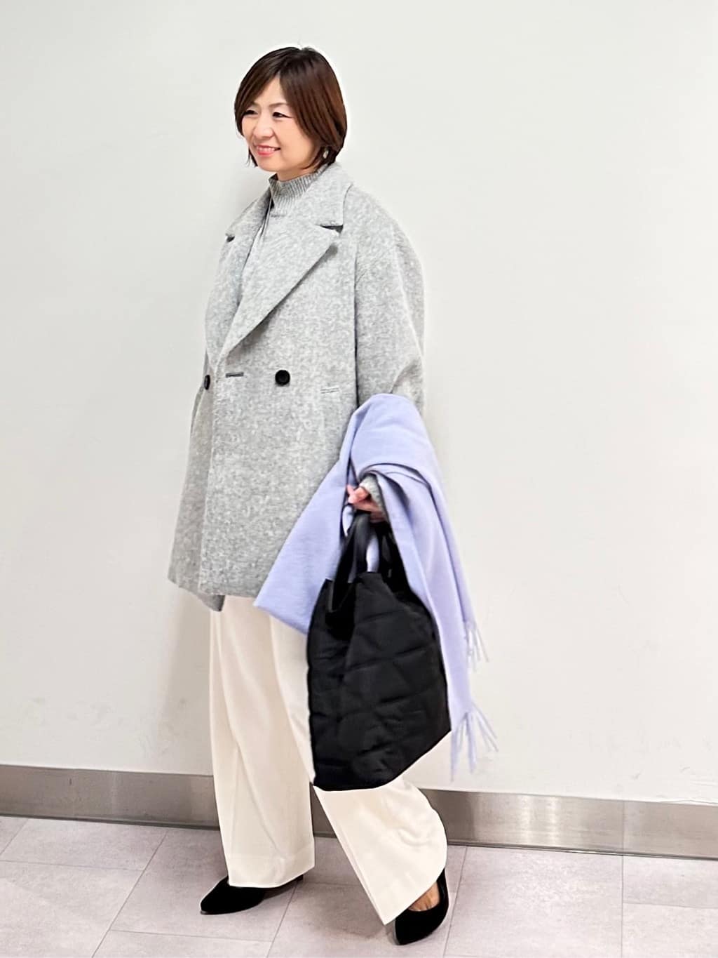 みなこさんの「UNTITLED｜【はっ水機能/フード取り外し可/防寒】ロングダウンコート」を使ったコーディネート