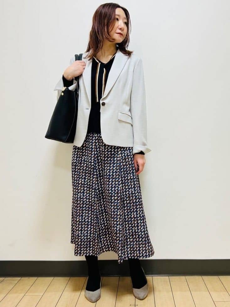 miiiさんの「Reflect｜【SS-4Lサイズ】匠ジャケット／ベーシックテーラード／WEB先行カラーあり」を使ったコーディネート