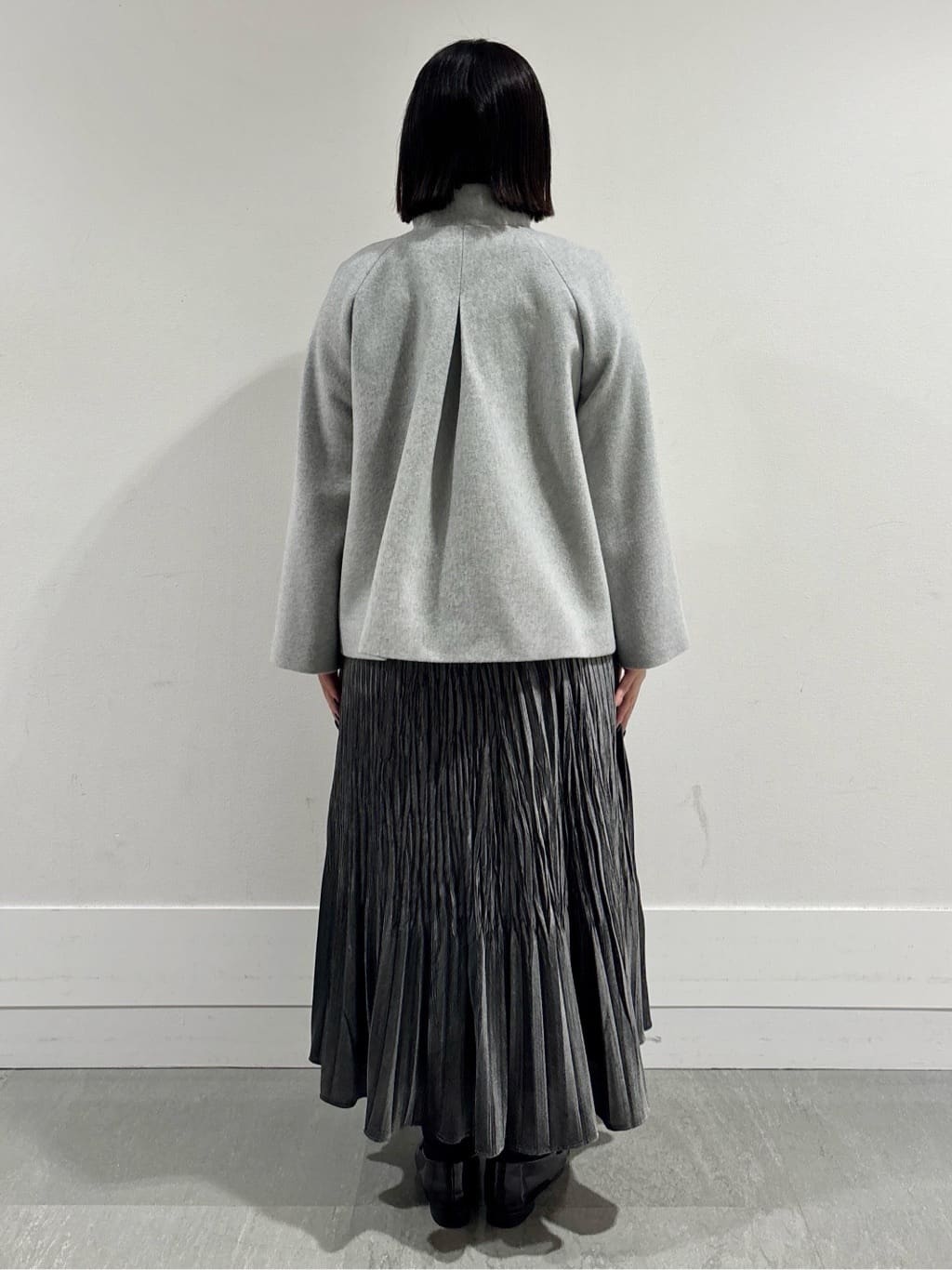 モエカさんの「UNTITLED｜【着回しが効く／オンオフアウター】ウールショートコート」を使ったコーディネート
