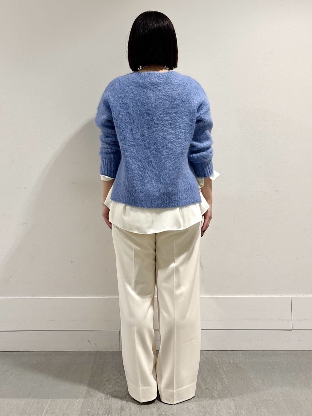 モエカさんの「UNTITLED｜【ゆったり】アルパカ混シャギーニット」を使ったコーディネート