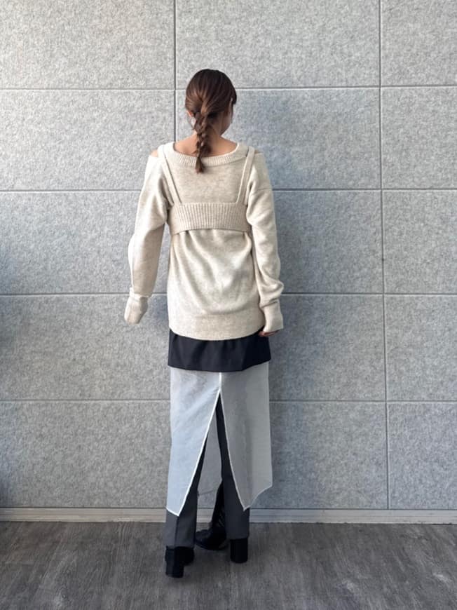 designer yukaさんの「CODE A｜zip leggings pants(Fleece)」を使ったコーディネート