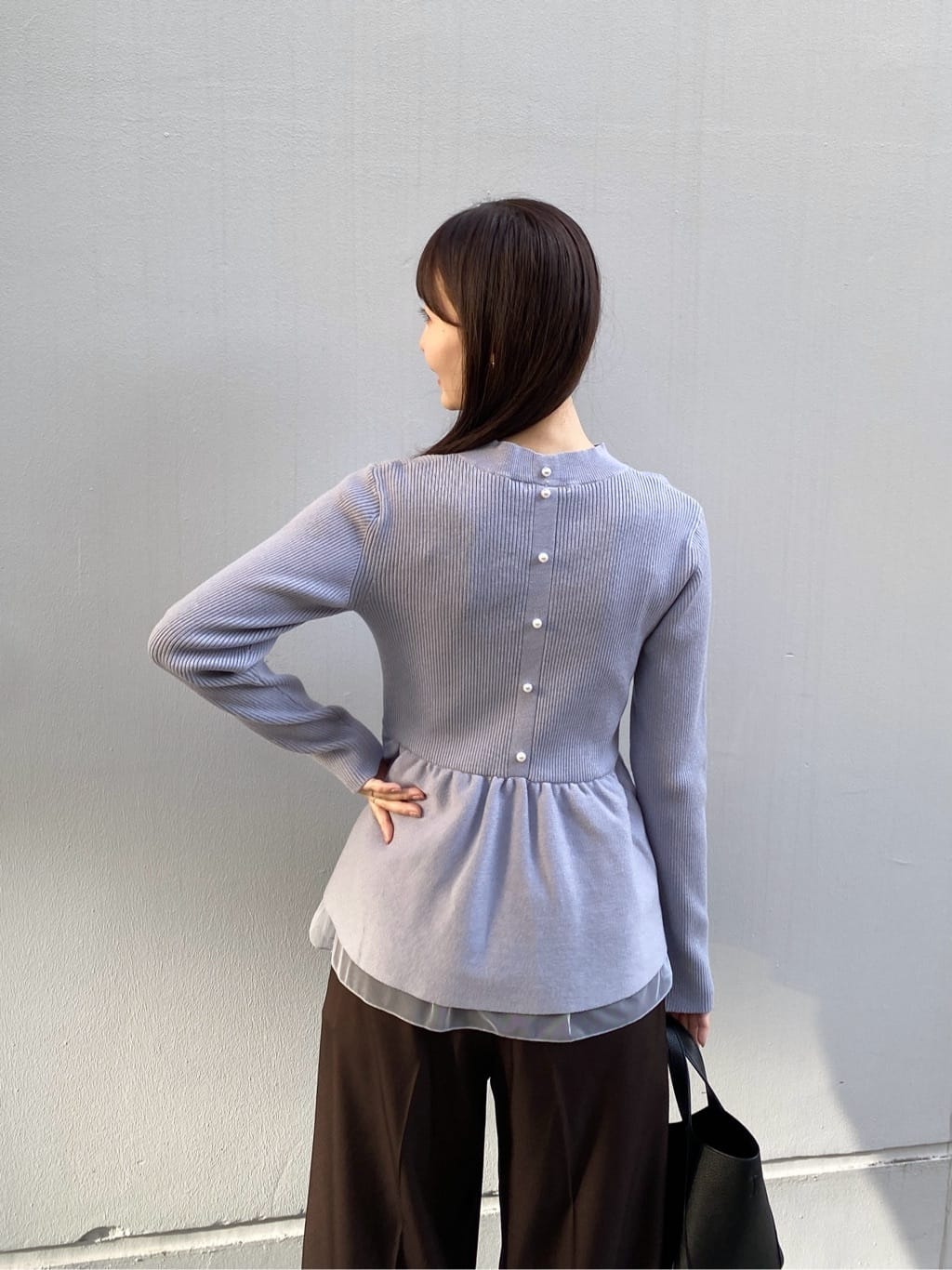 みさかさんの「index｜KAWADAダウンドロストミドルコート【撥水／洗濯機OK／2WAY／静電気防止裏地】《XS～3L》」を使ったコーディネート