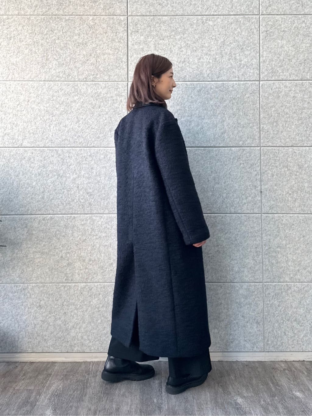 uchi__yamaさんの「CODE A｜M long coat」を使ったコーディネート