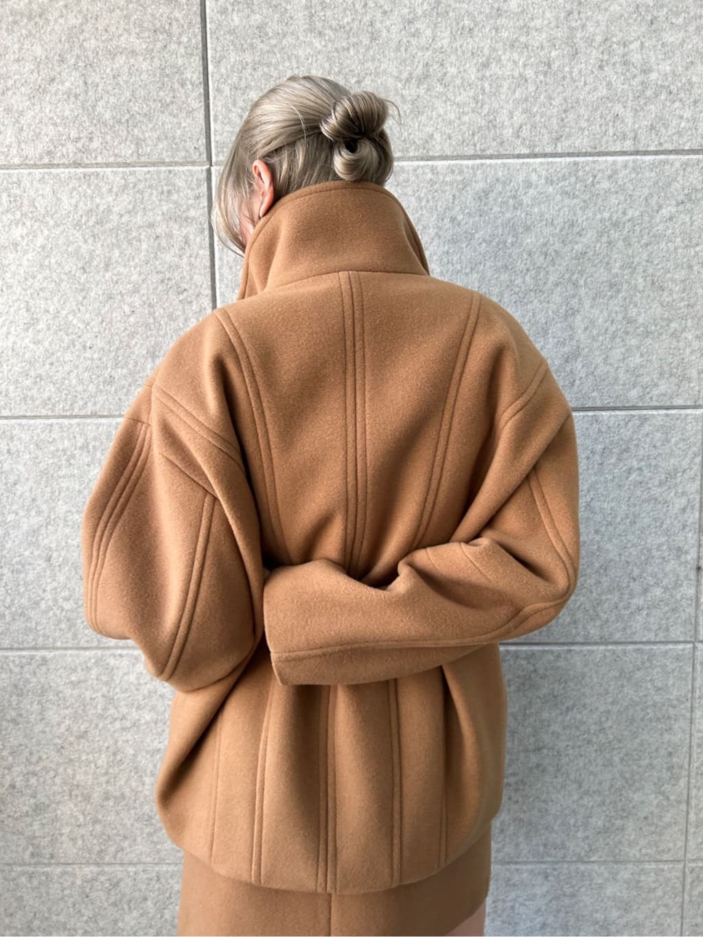 honoka Aさんの「CODE A｜wool volume short coat」を使ったコーディネート