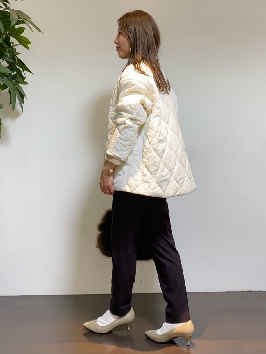 tomoさんの「UNTITLED｜【洗える】モックネックミラノリブニット」を使ったコーディネート