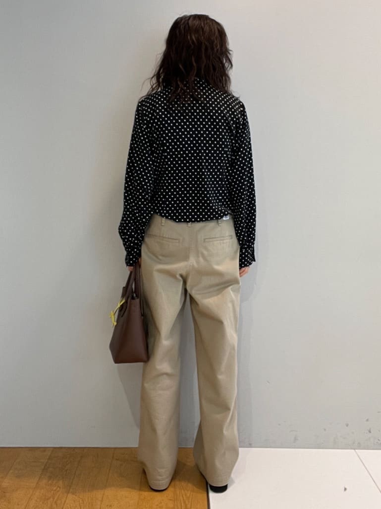 misaさんの「DRESSTERIOR｜【otonaMUSE5月号掲載/日本製】シュリンクレザーミニトート」を使ったコーディネート