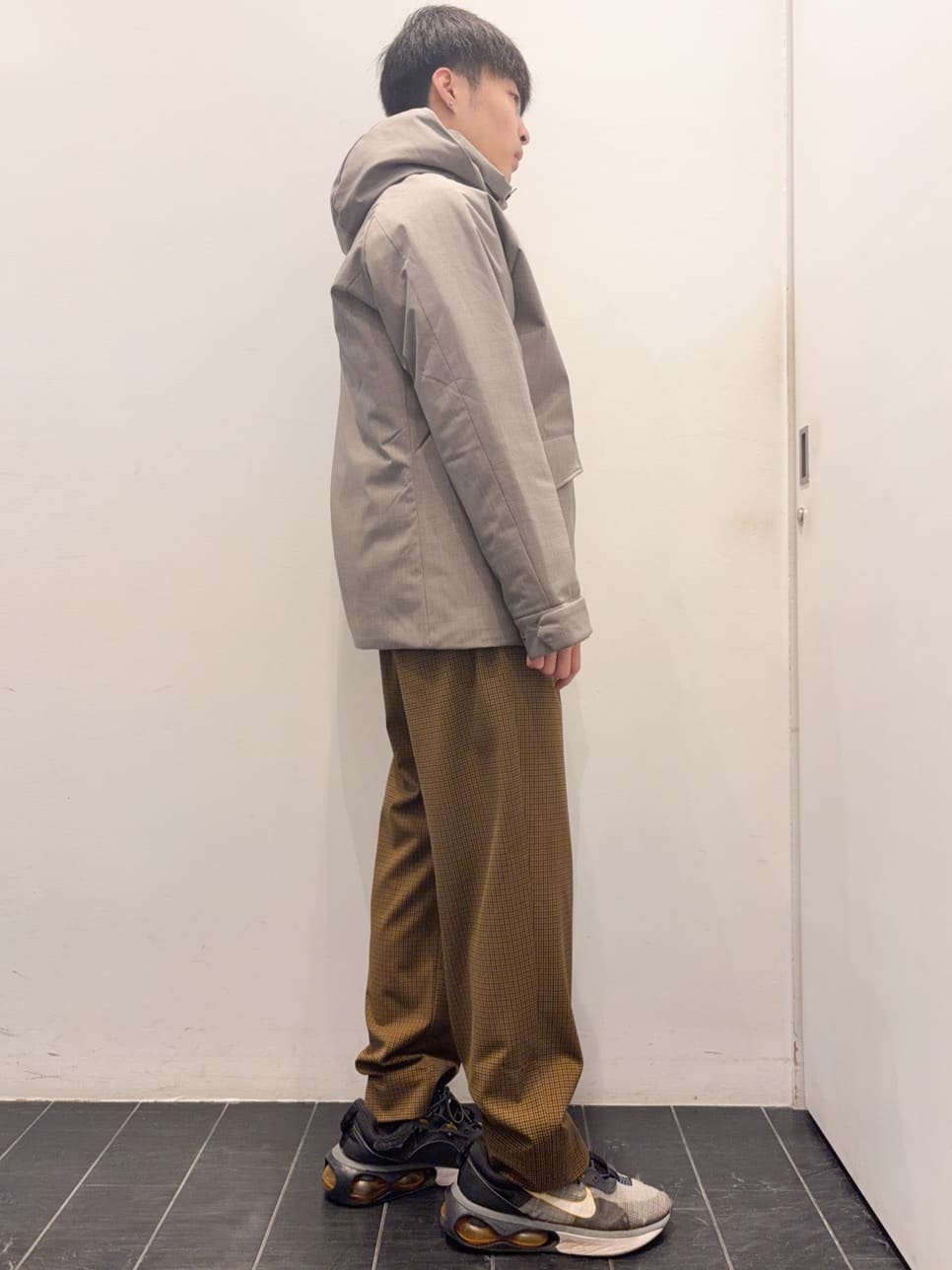 ちびちゃんさんの「THE SHOP TK｜【軽くて、暖かい】SORONA／ソロナ 中綿ブルゾン 防風/軽量/洗濯機OK/フード脱着可」を使ったコーディネート